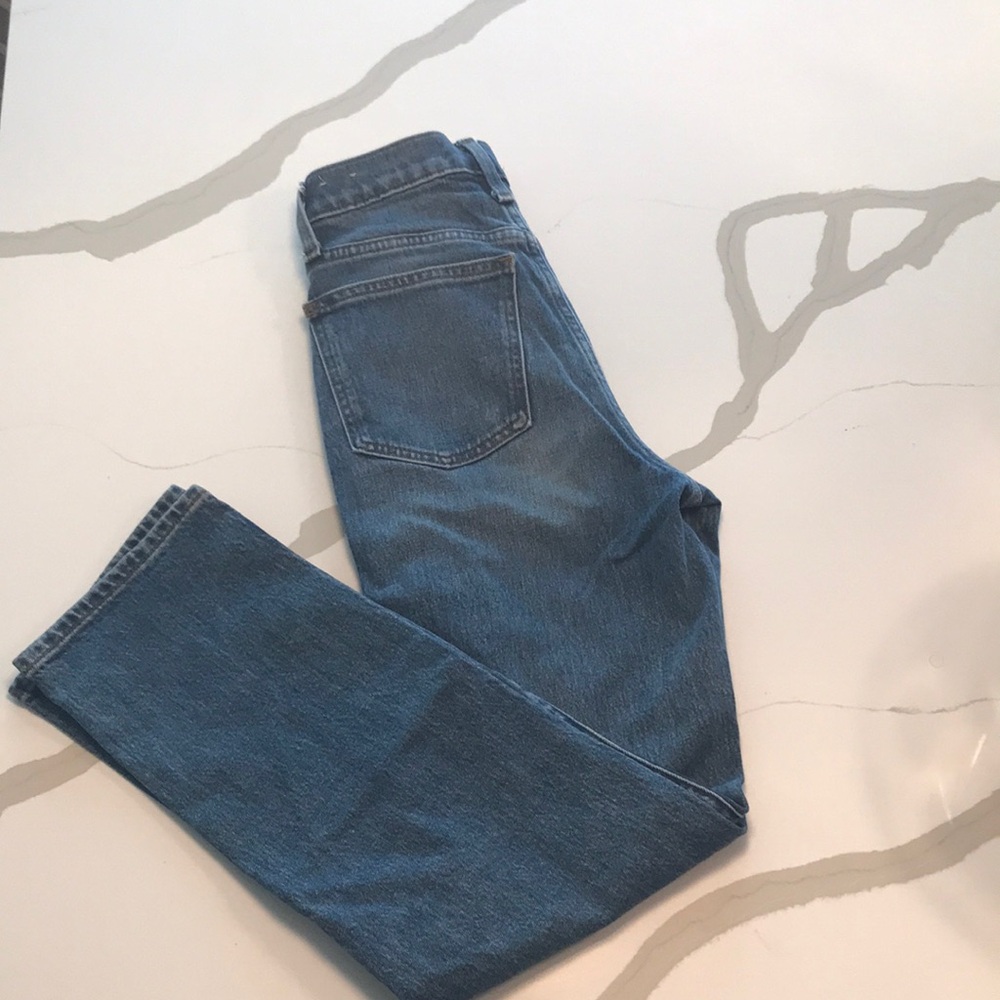 Madewell The Perfect Vintage Straight Jean, Size 23